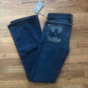 NWT 7 for All Mankind A Pocket Jeans Size 30